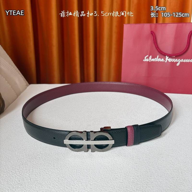 Ferragamo belt 35mmX105-125cm 8L222